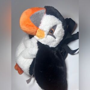Plush Puffin Penguin Backpack - From Iceland - Adorable & Unique!